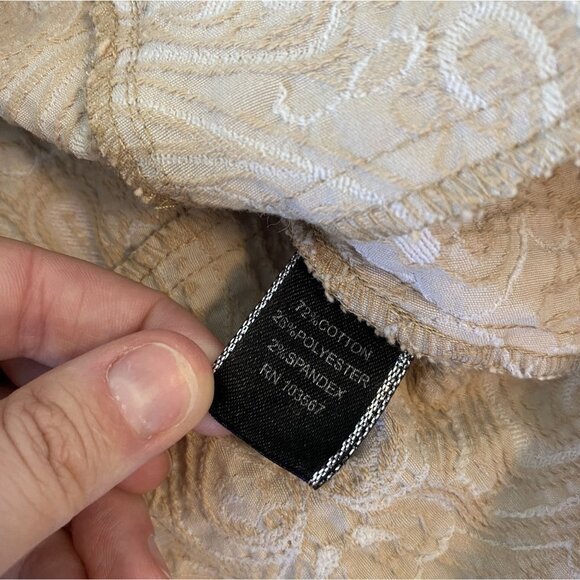 ⭐ 3/$15 Vintage Y2K Analogy Anthropology Petite Multicolored Floral Embroidered - Picture 11 of 14